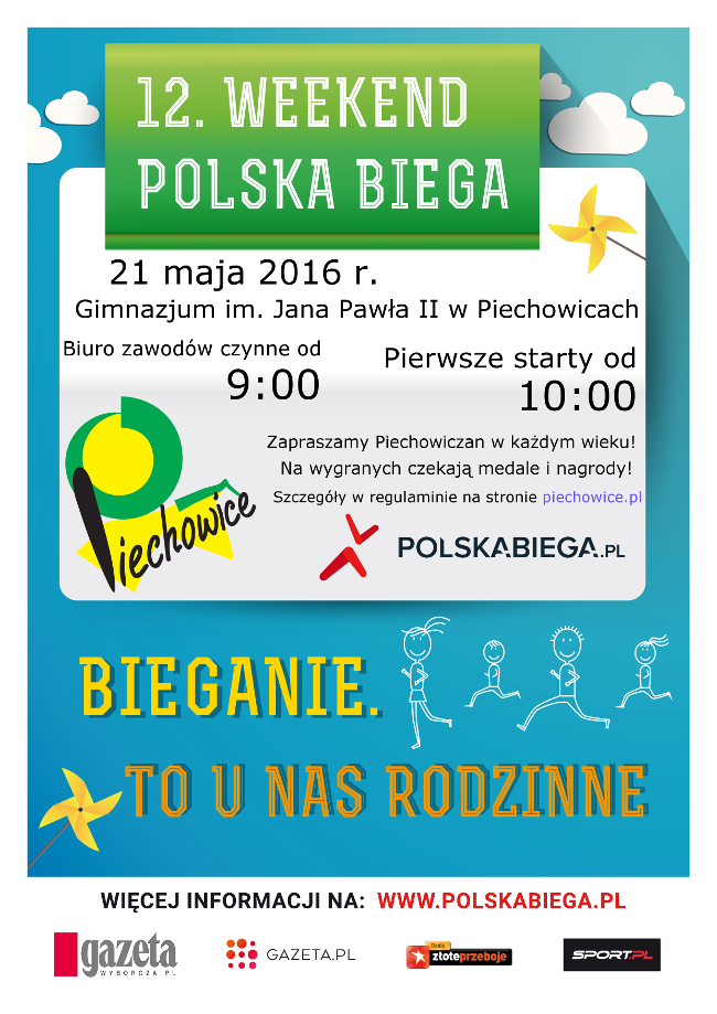 plakat piechowice biegaja