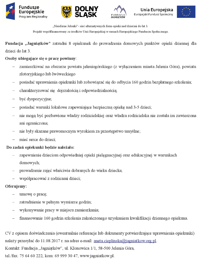 praca opiekunki dom01082017