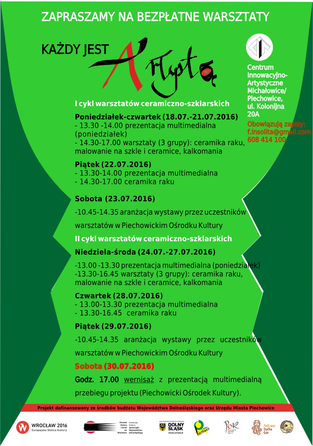 program każdy jest artystą