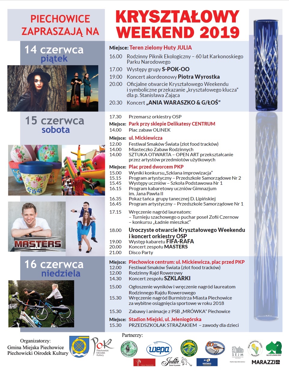 plakat Kryształowy Weekend