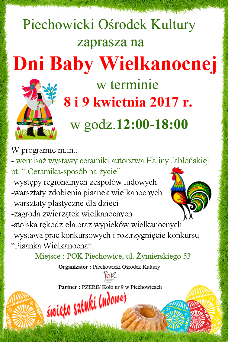 plakat baba wielkanocna