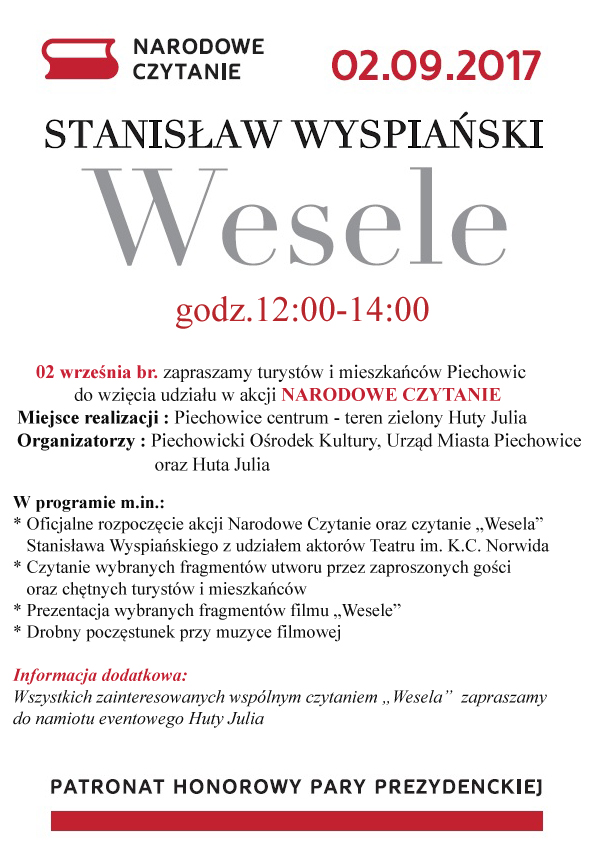 plakat narodowe czytanie