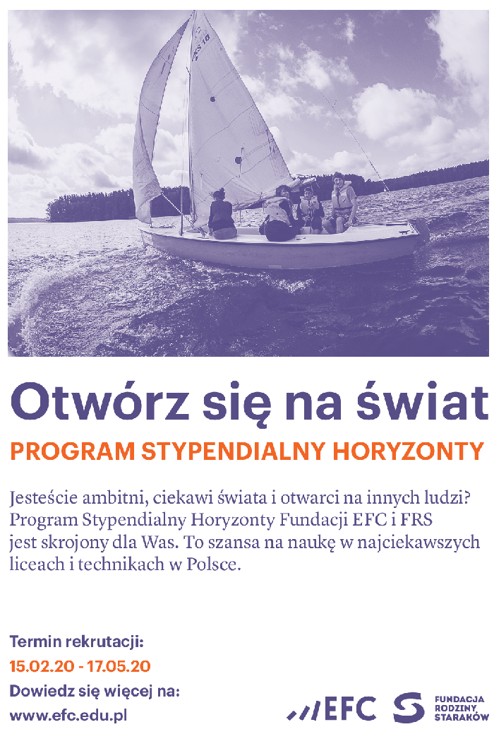 Plakat Programu Horyzonty20042020