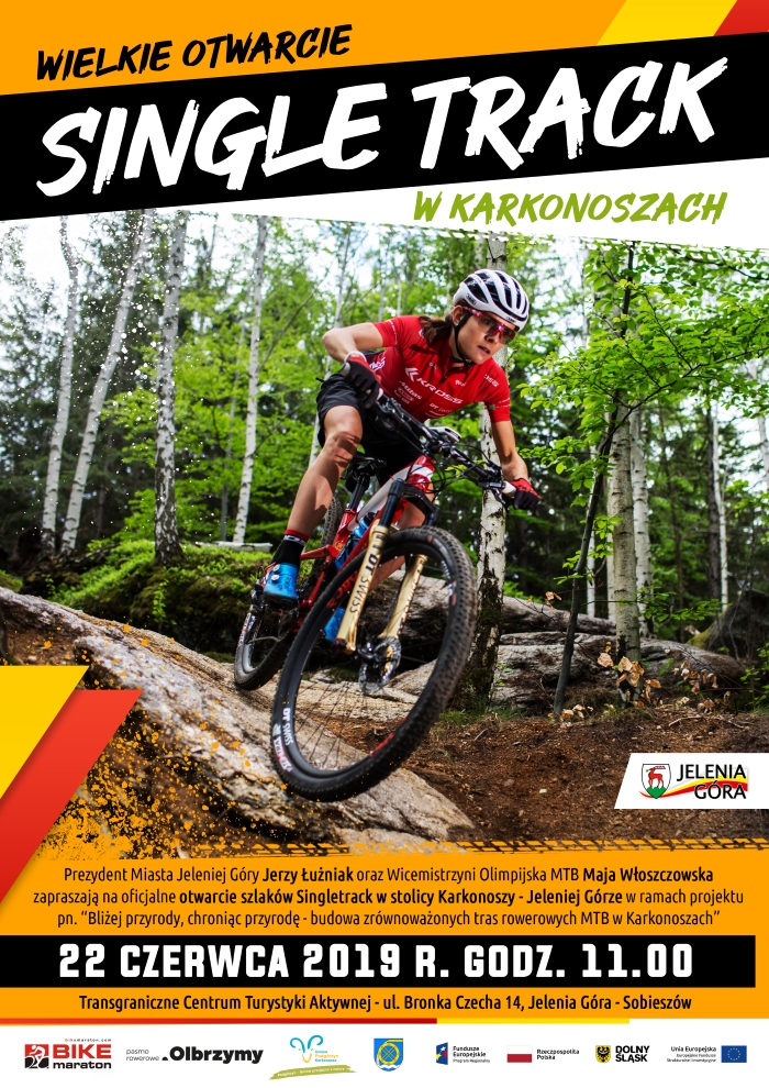 Single Track Plakat A3