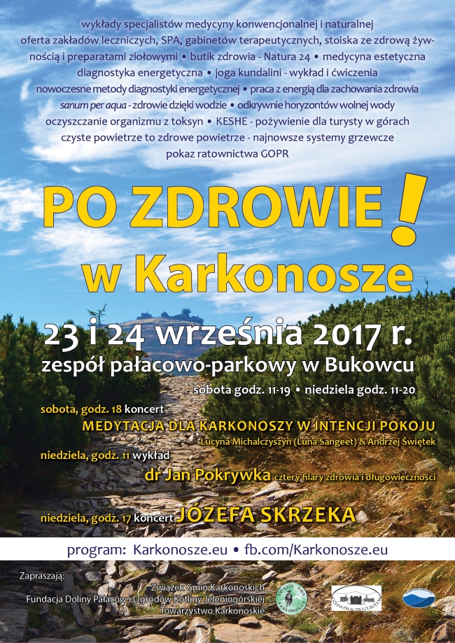 w karkonosze po zdrowie afisz