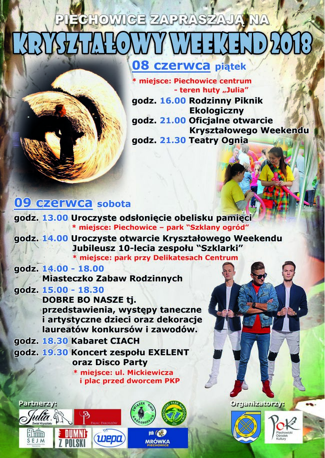 tn Plakat Kryształowy Weekend 2018