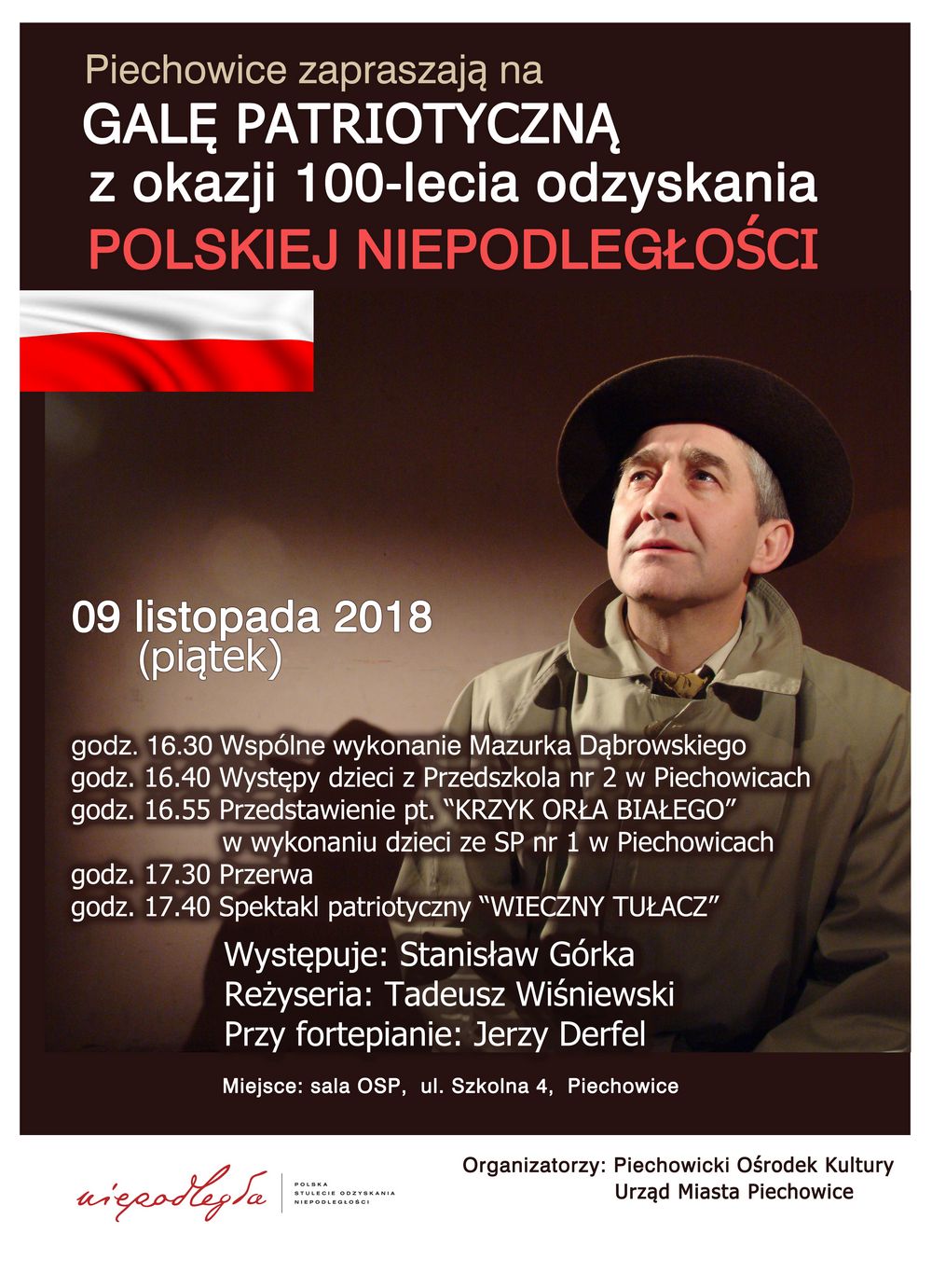 tn gala patriotyczna plakat