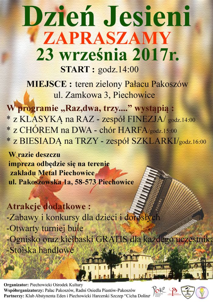 tn plakat Dzień Jesieni
