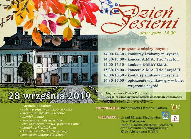 tn plakat dzień jesieni 2019